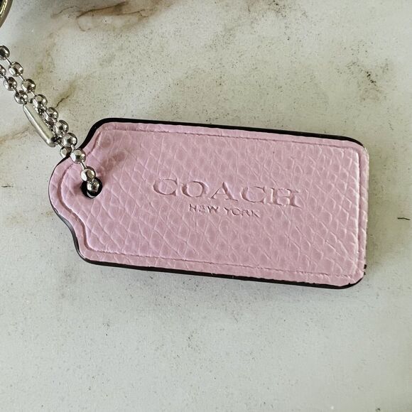 COACH Light Khaki Petal Signature Canvas Messenger Crossbody Bag - Picture 7 of 14